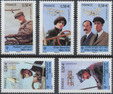 2010 - 4505 à 4507 - 4508 - Les Pionniers De L'aviation - Elise Deroche - Hubert Latham - Orville Et Wilbur Wright... - Unused Stamps