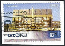 Privatpost, LVZ Post, Gewandhaus Leipzig, Wertstufe: 0.83 EUR, Gebraucht - Privados & Locales