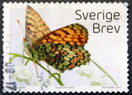Sweden 2017  Butterflies   MiNr.3163  ( O) ( Lot  D 1908) - Used Stamps