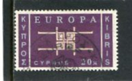 CYPRUS - 1963  20m  EUROPA  FINE USED - Oblitérés