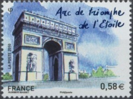 2010 - 4514 - Capitale Européennes - Paris - Arc De Triomphe De L'Etoile - Ongebruikt
