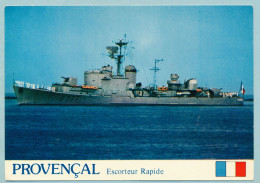 PROVENCAL Escorteur Rapide 1250 Tonnes à TOULON Revue Navale 11/07/1976 Avec Le Pdt Valéry Giscard D'Estaing - Warships