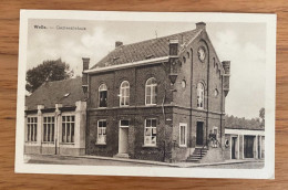 Welle (Denderleeuw) : Gemeentehuis - Uitgave Victor Triest , Dorp Welle - Denderleeuw