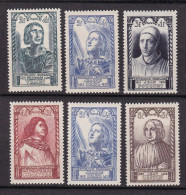 SERIE JEANNE D'ARC YT N°765 Au N°770 NEUF** - Unused Stamps