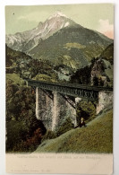 Gotthardbahn Bei Intschi, Mit Blick Auf Die Windgälle, Ca. 1920 - Other & Unclassified
