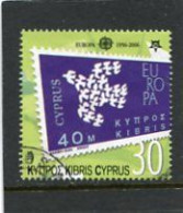 CYPRUS - 2006  50th ANNIVERSARY EUROPA STAMPS EX MS  FINE USED - Gebruikt