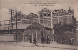 Abbeville Usine Electrique Au Charbon Pulverisé S.U.C. 39 Rue La Boetie Paris Moto - Industrial