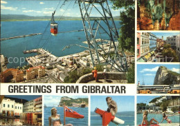 72545639 Gibraltar Luftseilbahn Affe Flughafen  Gibraltar - Gibraltar