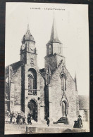 BELLE CPA - LOCMINÉ - L'Eglise 1917 Bien Animée - Locmine