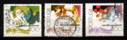 PORTUGAL    -   1977.    Y&T N° 1346 - 1347 - 1349 Oblitérés. Education Permanente. - Used Stamps