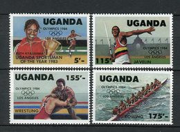 Uganda 1984. Yvert 350-53 ** MNH. - Ouganda (1962-...)