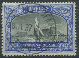 Tonga 1897 SG51a 2/- View Of Haapai #2 FU - Tonga (1970-...)