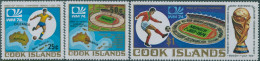 Cook Islands 1974 SG488-490 World Cup Football Set MNH - Islas Cook