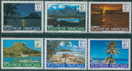French Polynesia 1979 Sc#313-318,SG294-299 Landscapes Set DELRIEU MNH - Otros & Sin Clasificación