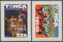 Tonga 1982 SG823-824 Commonwealth Games Brisbane Set MNH - Tonga (1970-...)