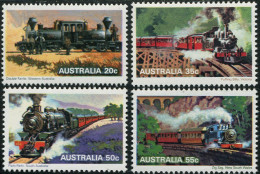 Australia 1979 SG715 Steam Railways Set MNH - Sonstige & Ohne Zuordnung