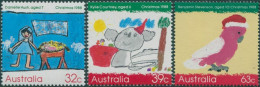 Australia 1988 SG1165-1167 Christmas Set MNH - Altri & Non Classificati