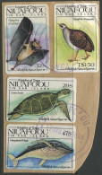 Niuafo'ou 1984 SG43-45 Wildlife And Nature Reserve Set FU - Tonga (1970-...)