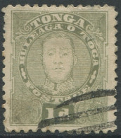 Tonga 1895 SG32 1d King George II #2 FU - Tonga (1970-...)