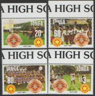 Tonga 1997 SG1393-1396 50th High School Anniversary Set MNH - Tonga (1970-...)