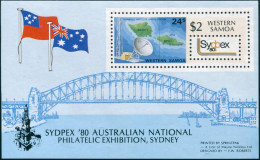 Samoa 1980 SG578 Sydpex Stamp Exhibition MS MNH - Samoa (Staat)