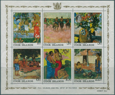 Cook Islands 1967 SG255 Gauguin Paintings MS MNH - Cookeilanden