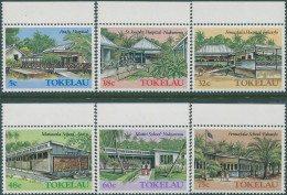Tokelau 1986 SG130-135 Architecture Part 2 Set MNH - Tokelau