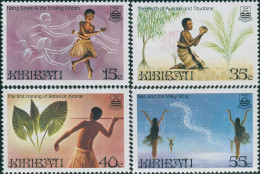 Kiribati 1985 SG245-248 Legends Set MNH - Kiribati (1979-...)
