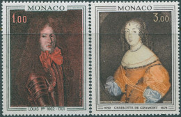 Monaco 1970 SG1005-1006 Prince And Princess Set MLH - Other & Unclassified