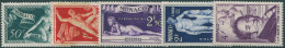 Monaco 1948 SG352-356 Francis Joseph Bosio Sculptures (5) MH - Other & Unclassified