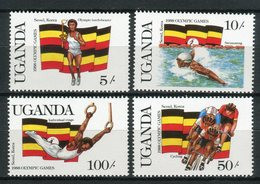 Uganda 1987. Yvert 458-61 ** MNH. - Oeganda (1962-...)