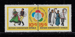 GERMANY DEMOCRATIC REP.  1962   SCOTT #B90-B91  MNH - Ongebruikt