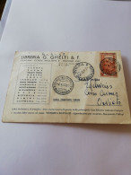 52C) Storia Postale Cartoline, Intero,lettera Di Libreria - Poststempel