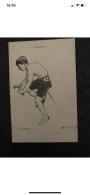 Carte Postale Cycliste Caricature Joe Nelson Dessinateur SEGUIN 1904 - Radsport