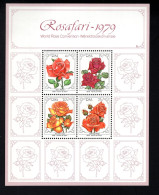 2031894821 1980 SCOTT 528A (XX)  POSTFRIS MINT NEVER HINGED - ROSAFARI 1979 4TH WORLD ROSE CONVENTION PRETORIA - Unused Stamps