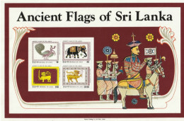 Sri Lanka 1980 Ancient Flags *** MS - Sri Lanka (Ceilán) (1948-...)