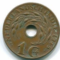 1 CENT 1945 S INDIAS ORIENTALES DE LOS PAÍSES BAJOS INDONESIA Bronze #S10379.E.A - Indes Neerlandesas