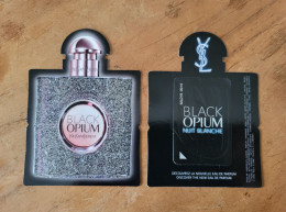 Carte YSL Black Opium Nuit Blanche A/patch - Modernes (à Partir De 1961)