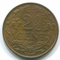 2 1/2 CENT 1965 CURACAO Netherlands Bronze Colonial Coin #S10238.U.A - Curacao