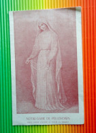 Image Pieuse  Dépliante 4 Volets  - Notre Dame De Pellevoisin - Prières - Cœur Sacré De Jésus - Devotion Images