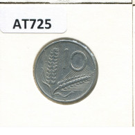 10 LIRE 1954 ITALIA ITALY Moneda #AT725.E.A - 10 Lire