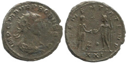 PROBUS ANTONINIANUS Antioch (Z / XXI) AD 281 CLEMENTIA TEMP #ANT1923.48.E.A - The Military Crisis (235 AD To 284 AD)