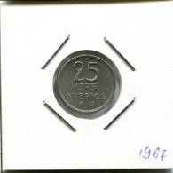 25 ORE 1967 SWEDEN Coin #AR511.U.A - Schweden