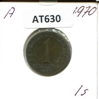 1 SCHILLING 1970 AUSTRIA Moneda #AT630.E.A - Oostenrijk