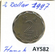 2 DOLLARS 1997 HONG KONG Coin #AY582.U.A - Hongkong