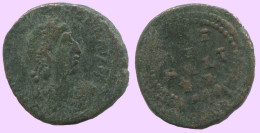 LATE ROMAN EMPIRE Follis Ancient Authentic Roman Coin 1.2g/12mm #ANT2134.7.U.A - La Caduta Dell'Impero Romano (363 / 476)