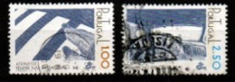 PORTUGAL    -   1978.    Y&T N° 1377 & 1379 Oblitérés.  Circulation Routière - Used Stamps