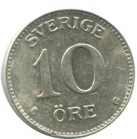 10 ORE 1934 SWEDEN SILVER Coin #AD089.2.U.A - Zweden