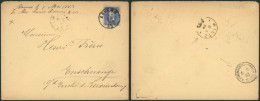 émission 1869 - N°31 Sur Lettre Obl Simple Cercle "Anvers" (1883) > Enscherange (Gd. Luxembourg) / Tarif Préférentiel. - 1869-1883 Leopold II