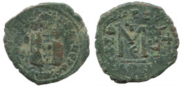 JUSTINIAN I AE FOLLIS 9.4g/29mm GENUINE BYZANTINISCHE Münze  #SAV1016.10.D.A - Byzantine